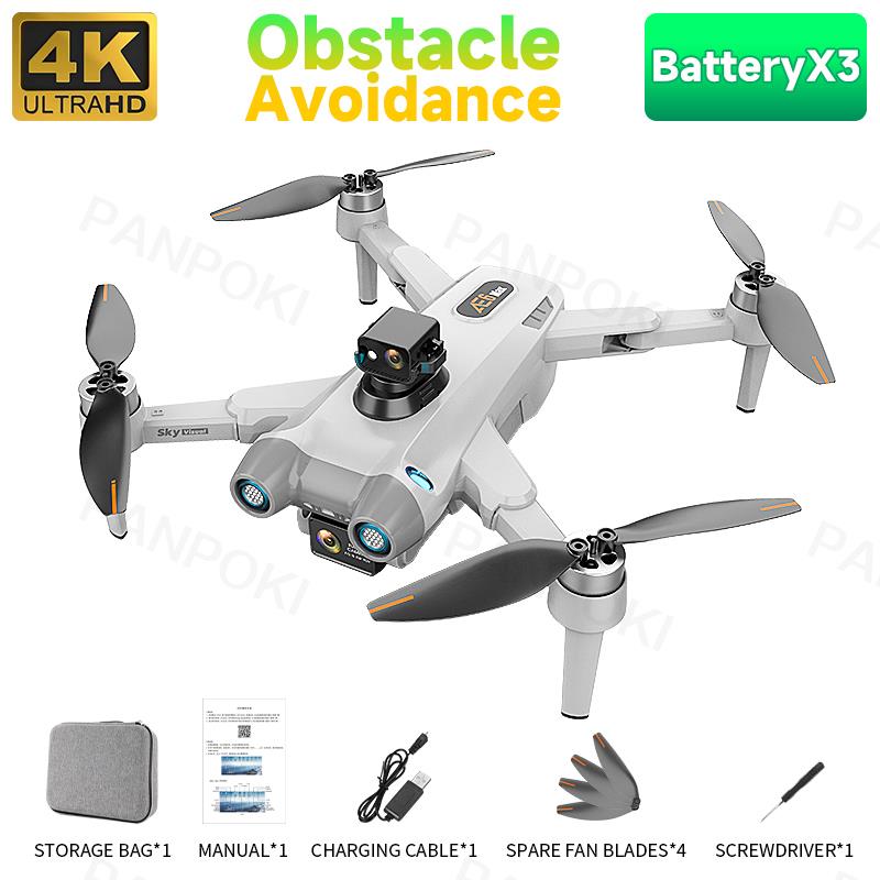 2023 New AE6 Max Drone 4k Profesional GPS 2KM Quadcopter with 5G Camera TransmissIion Wifi FPV drone helicoptero Toys for Boys