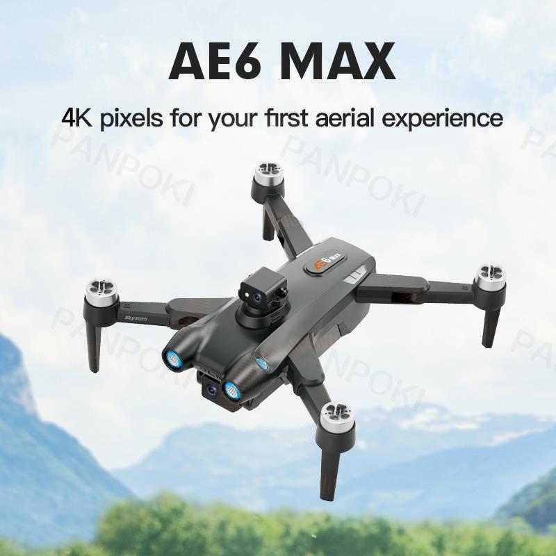 2023 New AE6 Max Drone 4k Profesional GPS 2KM Quadcopter with 5G Camera TransmissIion Wifi FPV drone helicoptero Toys for Boys