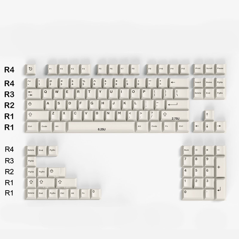 GMK WOB BOW 121 Keys Double Shot Keycap YMK keycap English Custom Personality Keycaps For Mechanical Keyboard 84/87/96/980/100