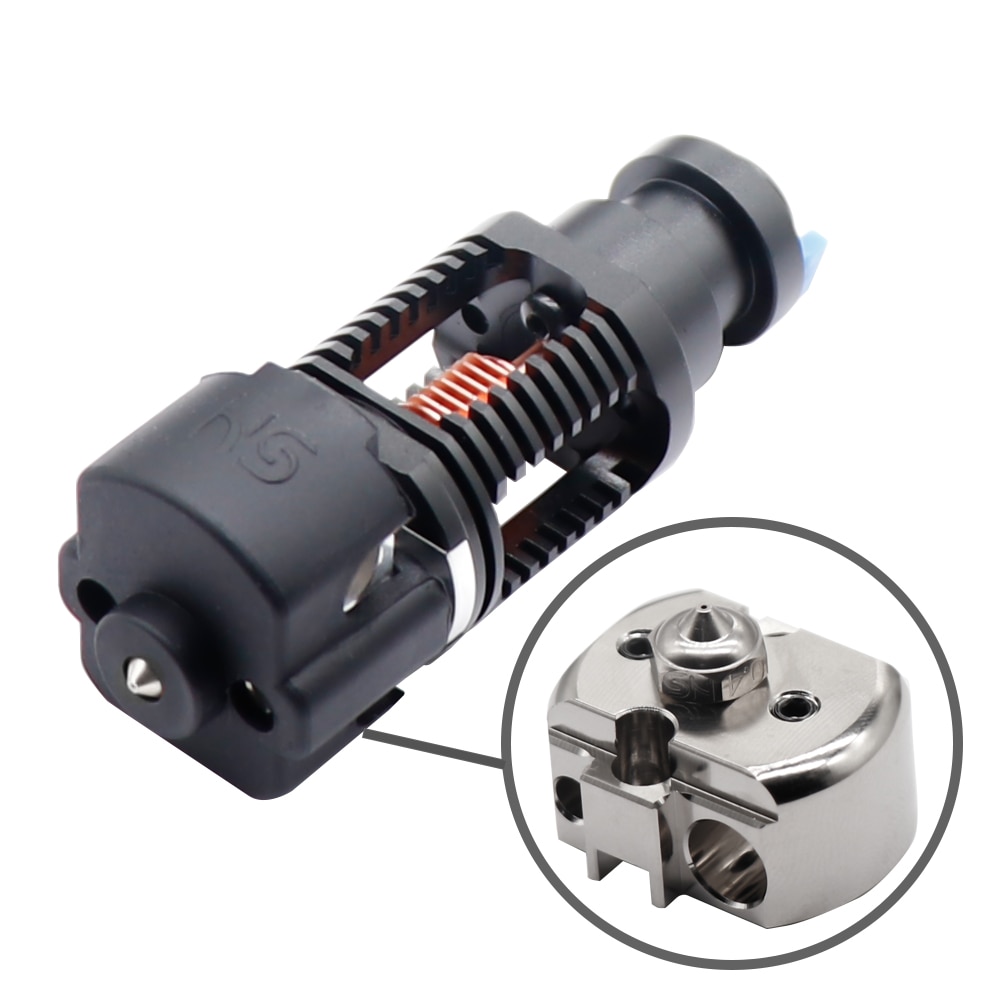 3D Red Lizard k1 V6 Hotend Bi-Metal  Assembled Plated Copper Hot end for Voron 2.4 Prusa I3 MK3 Titan V2 Extruder 3D Printer