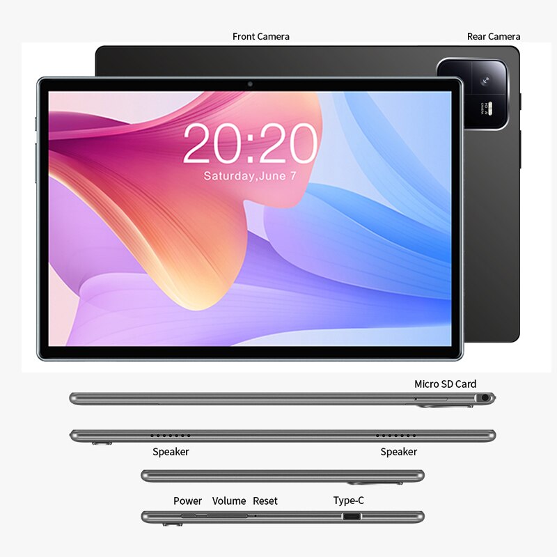 World Premiere Pad 13 Pro Tablet 10 Inch 120Hz WQHD+ Display Tablete android 12 Snapdragon 870 10000mAh 12GB 512GB 5G Tablets pc