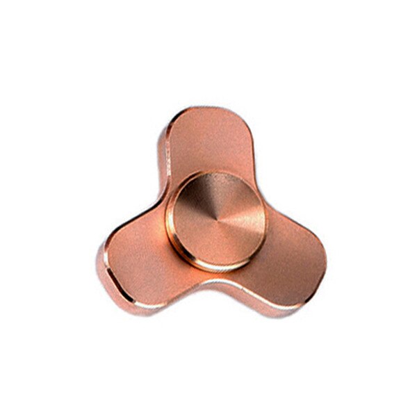 Metal Small Square Fidget Spinner Mini Elf Pure Copper Fingertip Gyro Decompression Stress Relief Autism Toy Adult Child Gift