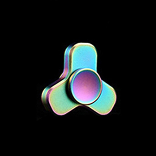 Metal Small Square Fidget Spinner Mini Elf Pure Copper Fingertip Gyro Decompression Stress Relief Autism Toy Adult Child Gift