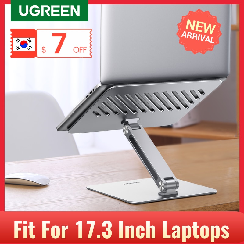 UGREEN Laptop Stand Holder For PC Macbook Air Pro Foldable Vertical Notebook Stand Laptop Support Macbook Pro Tablet Stand