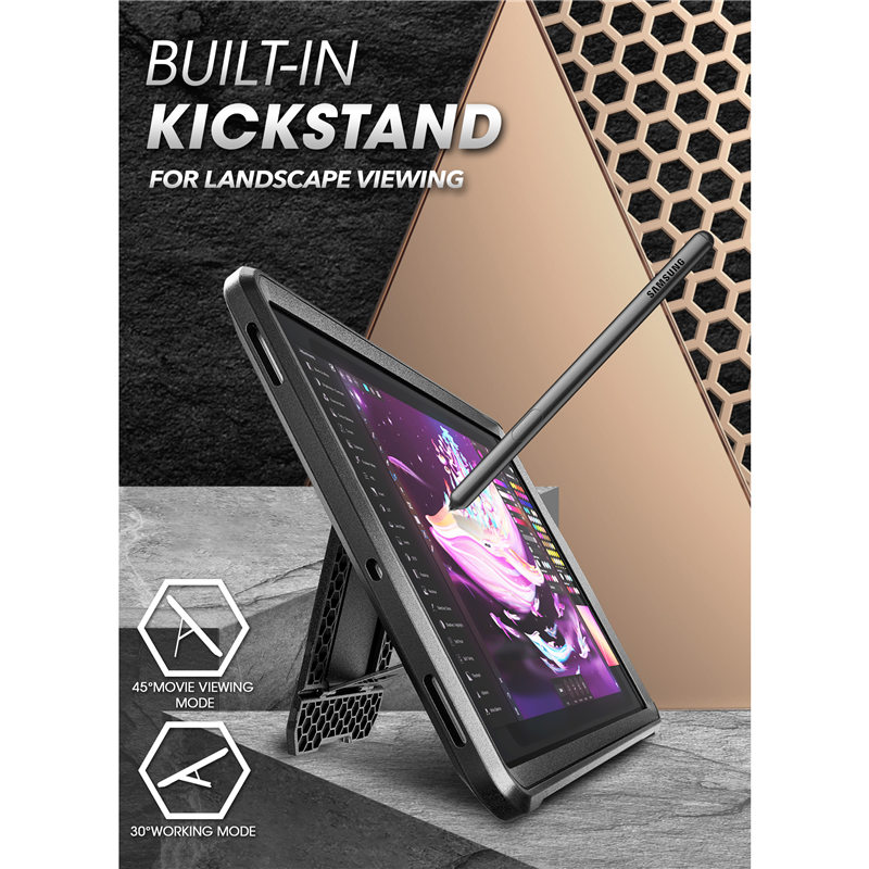 For Galaxy Tab S6 Case 10.5 inch (2019) SM-T860/T865/T867 SUPCASE UB Pro Full-Body Rugged Cover with Built-in Screen Protector
