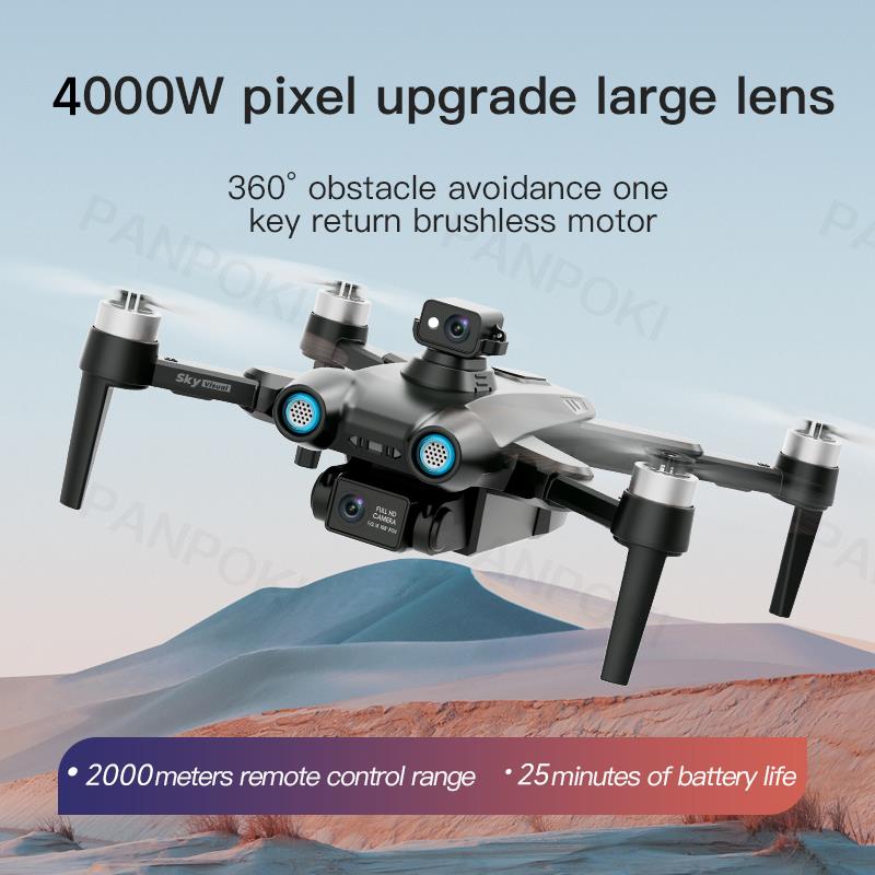2023 New AE6 Max Drone 4k Profesional GPS 2KM Quadcopter with 5G Camera TransmissIion Wifi FPV drone helicoptero Toys for Boys