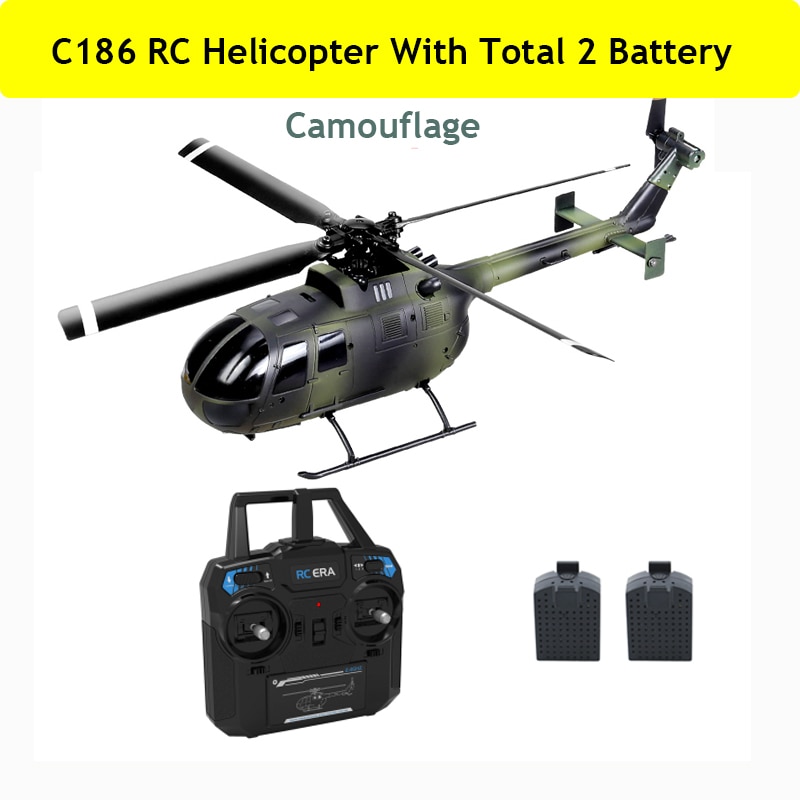 C186 RC Helicopter 2.4G 4 Propellers 6-Axis Electronic Gyroscope For Stabilization RC Toys VS C127