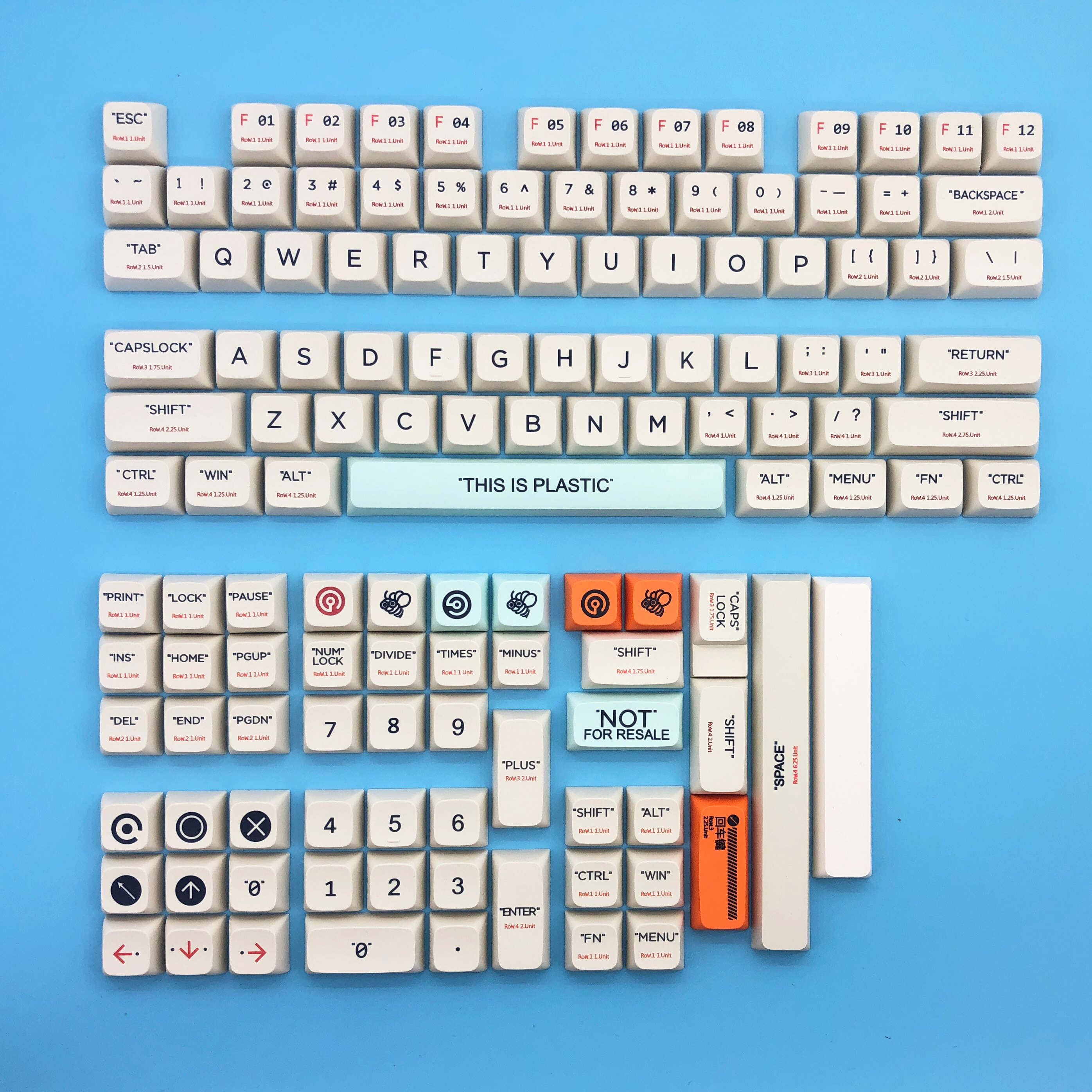 125 Keys PBT Keycap XDA Profile DYE-SUB English Japanese Personalized Keycaps For Cherry MX Switch gaming Mechanical Keyboard