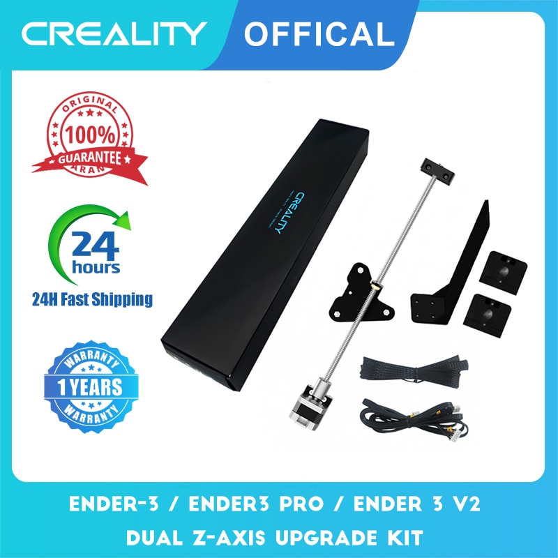Creality official Dual Z-axis Upgrade Kit Ender-3 3D Printer Parts Dual Screw Rod Upgrade Kit for Ender 3 Ender 3 Pro Ender 3 V2