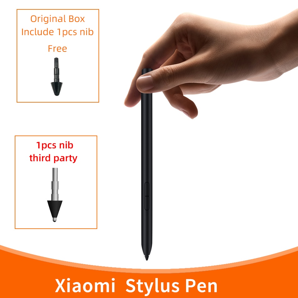 Original Xiaomi Mi Pad 5 / 5 Pro Stylus Pen For Xiaomi Tablet Screen Touch Pen Thin Drawing Pencil Thick Capacity Pen Touch