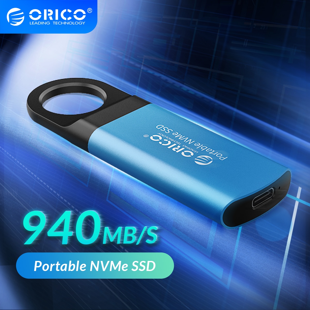 ORICO External Hard Drive 940MB/s External SSD 1TB 128GB 256GB 512GB Mini Portable SSD USB Type- C Solid State Drive for laptop