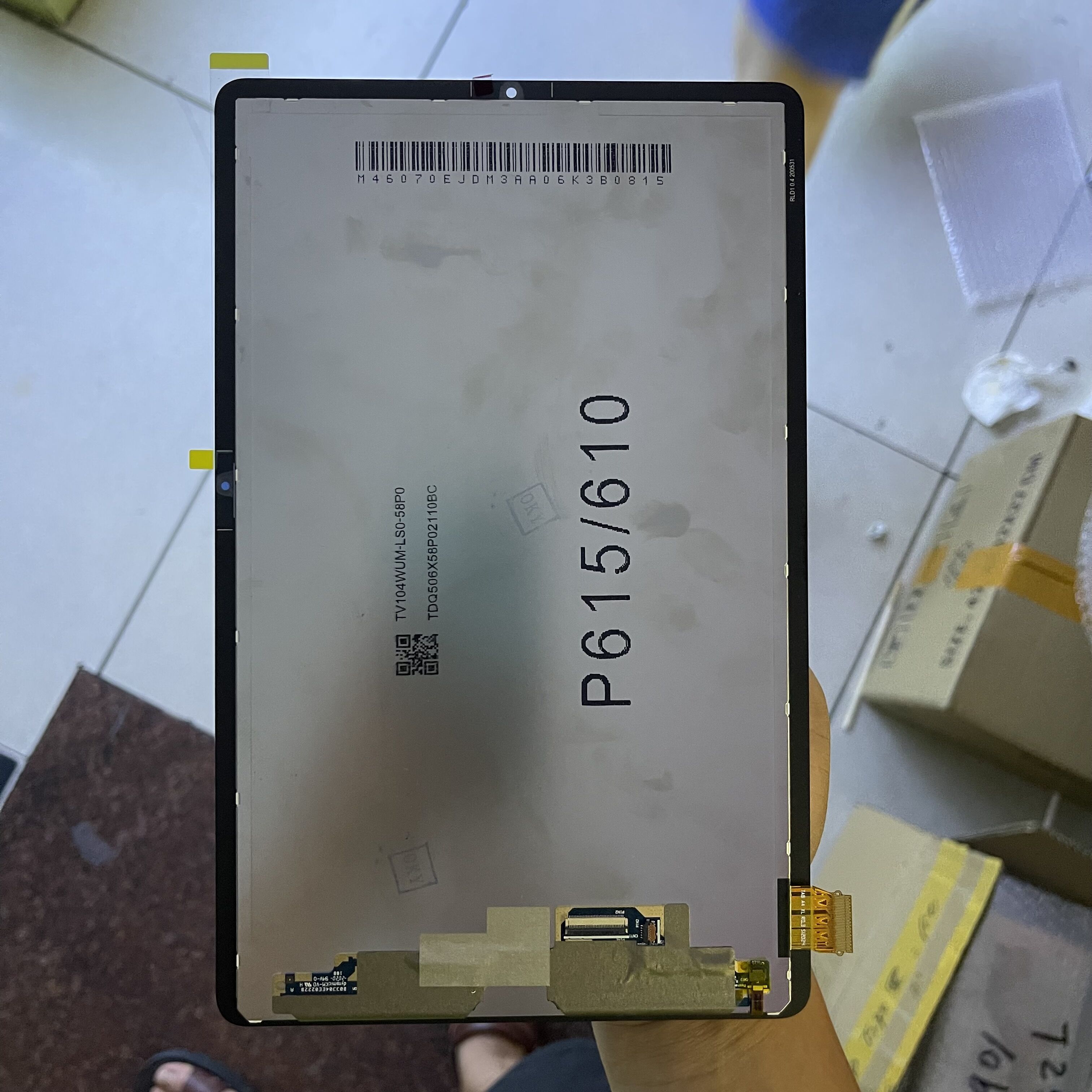 Original For Samsung Galaxy Tab S6 Lite 10.4 P610 P615 P615N P617 LCD Screen Display Touch Digitizer Assembly