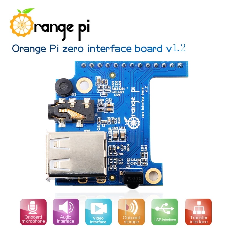 Orange Pi Zero 2 1GB RAM Allwinner H616  BT Wifi IR Receiver Optional Aluminum Case Power Supply HDMI-compatible Cable