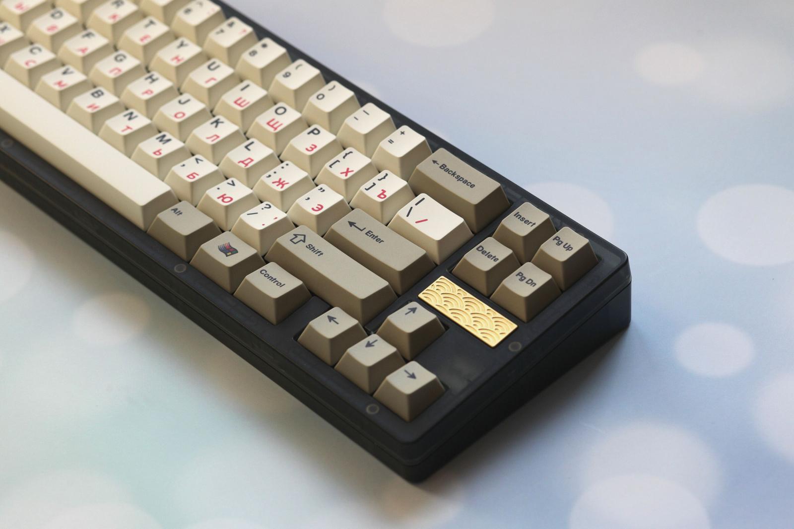 Keebox Shenpo Red Russian Sub Legend Keycaps For Mechanical Keyboard PBT SP Keycaps Cherry Profile Full Set Keycaps