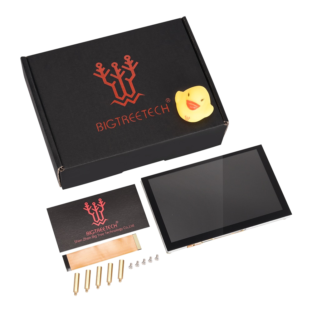 BIGTREETECH PITFT50 V2.0 PITFT70 PI TFT43 Touch Screen DSI LCD Display 3D Printer Parts For Octoprint Raspberry Pi 4 3B Plus 2B