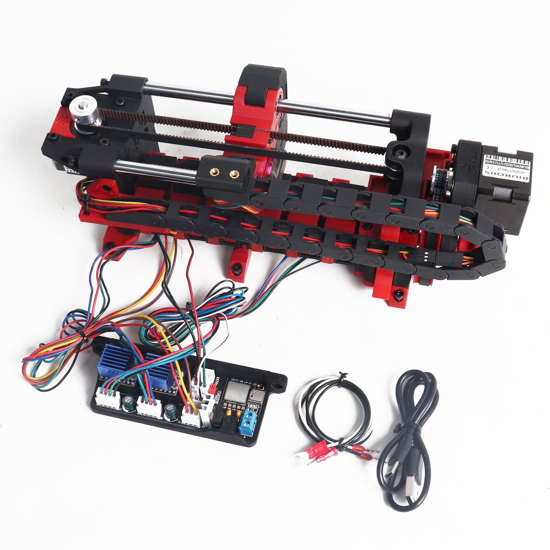 Blurolls  Voron 2.4 Trident Mmu Kit Enrager Rabbit Carrot Feeder Ercf Easy Brd V1.1 Voron Multi Material Stepper Drivers TMC2209