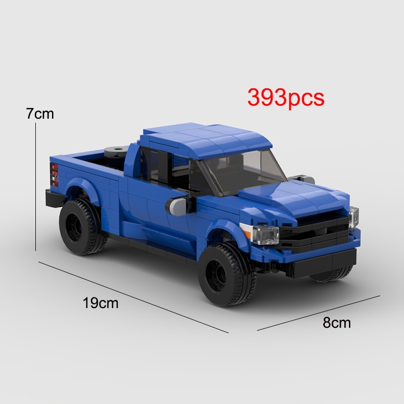 MOC SUV Speed Champion City Car Racer Classic off-road Building Blocks Brick Racing Super Technique Creative Garage DIY Set