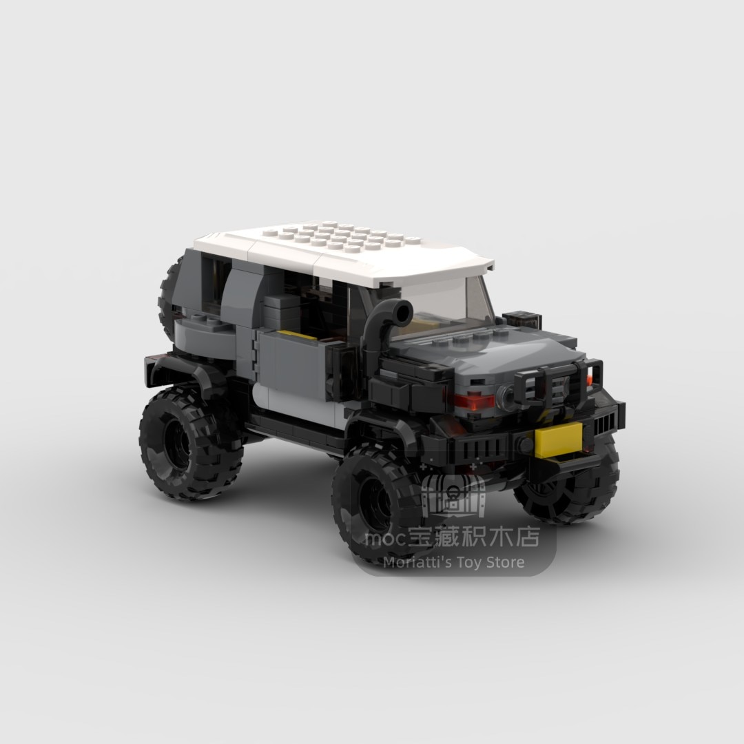 MOC SUV Speed Champion City Car Racer Classic off-road Building Blocks Brick Racing Super Technique Creative Garage DIY Set