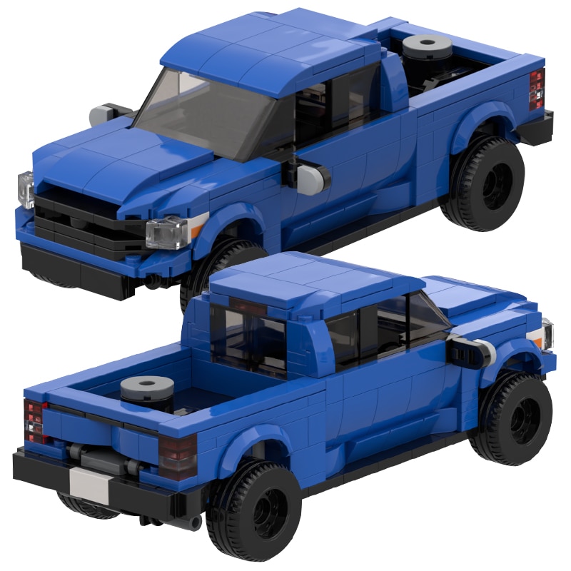 MOC SUV Speed Champion City Car Racer Classic off-road Building Blocks Brick Racing Super Technique Creative Garage DIY Set