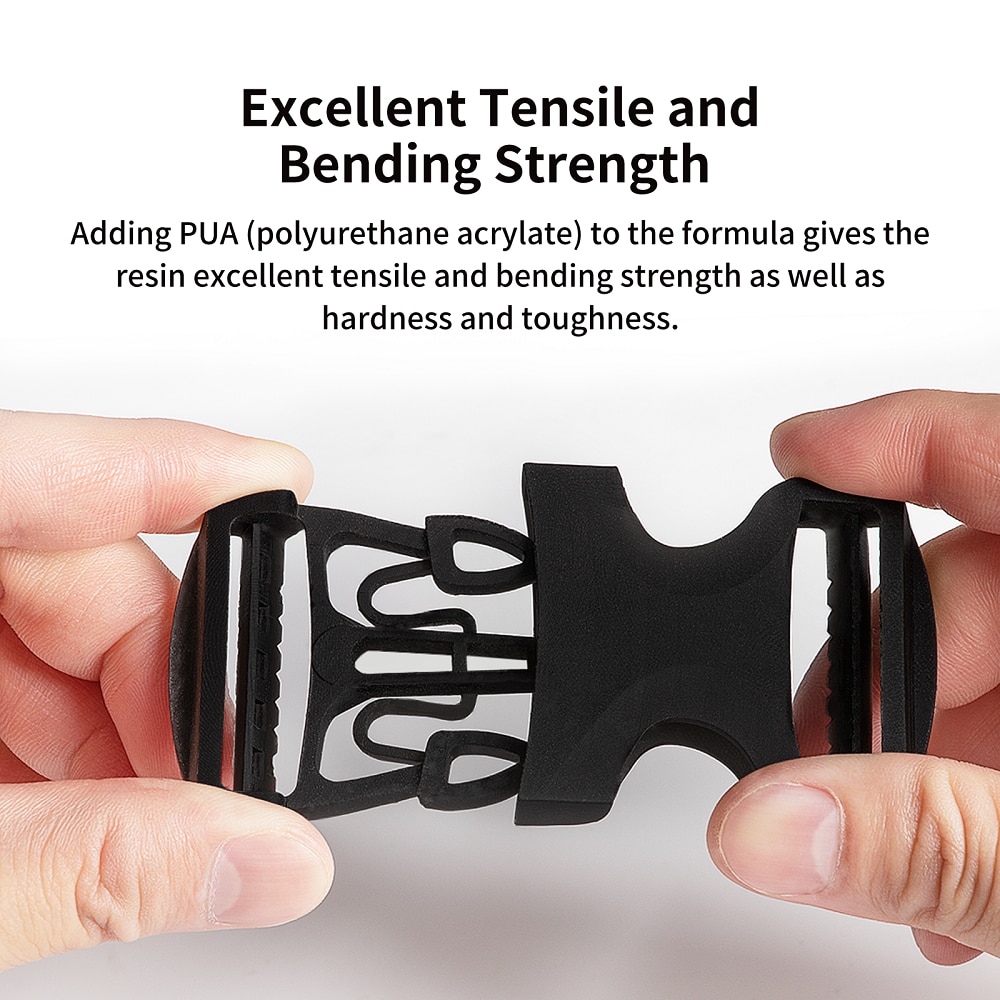 New 2 pieces/lot ANYCUBIC ABS Like+ UV Curing 405nm Standard Photopolymer Resin ABS 3D Resin High Precision for LCD