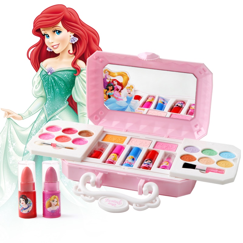 Disney girls frozen princess elsa Cosmetics Make up set  polish Beauty makeup box With original box  kids Christmas present
