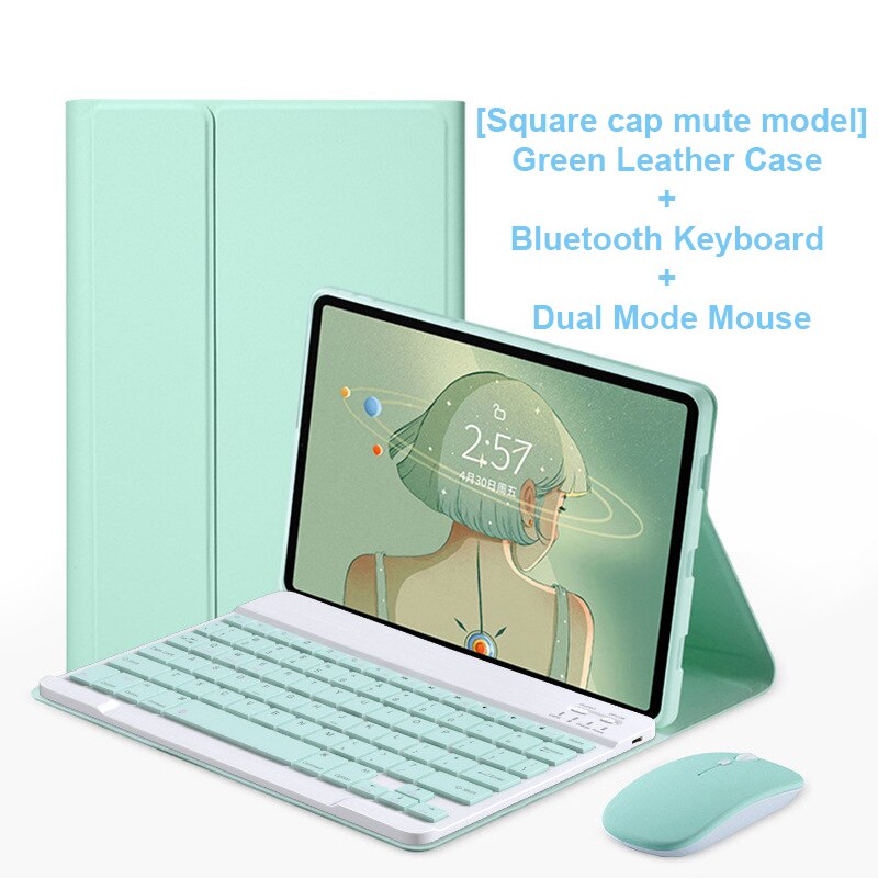 Tablet Case For Samsung Galaxy Tab A8 10.5 S6 Lite 10.4 S7 S8 11 S7 Plus S7 FE S8 Plus 12.4 Case with Bluetooth Keyboard Mouse