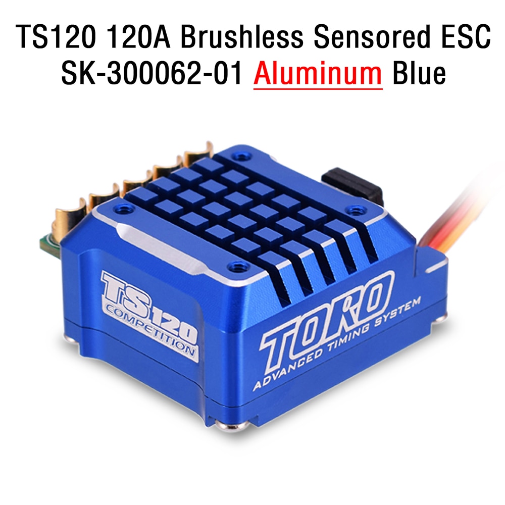 SKYRC TORO TS120 120A Brushless Sensored ESC Support 2-3S Lipo For 1/10 /1/12 RC Car RC ESC Sensored ESC
