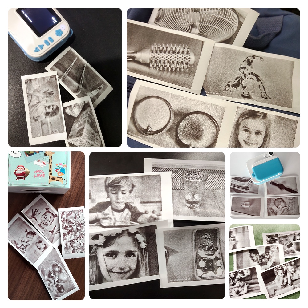 Children's Game Print Camera With Thermal Printer Kid Digital Photo Camera Girl's Toy Child Camera Video Boy's Birthday Gift