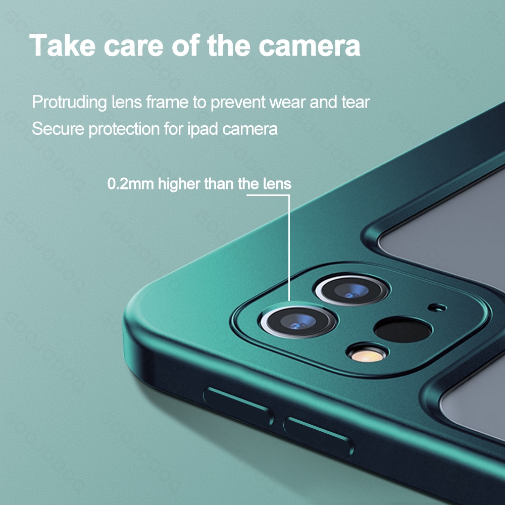 For iPad Air 5 case For iPad Air 4 5 For iPad Pro 11 10.2 7 8 9th Generation Case Funda 9 Generation Detachable Back Shell