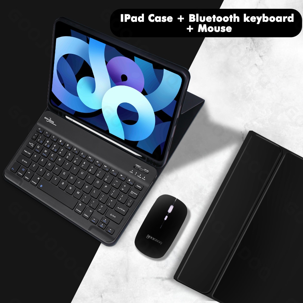 For iPad Air 4 5 9th 10th generation Case Magic Keyboard for iPad Pro 11 2022 iPad 10”2 Case Air 5 Air 2 funda 9 generacion Case