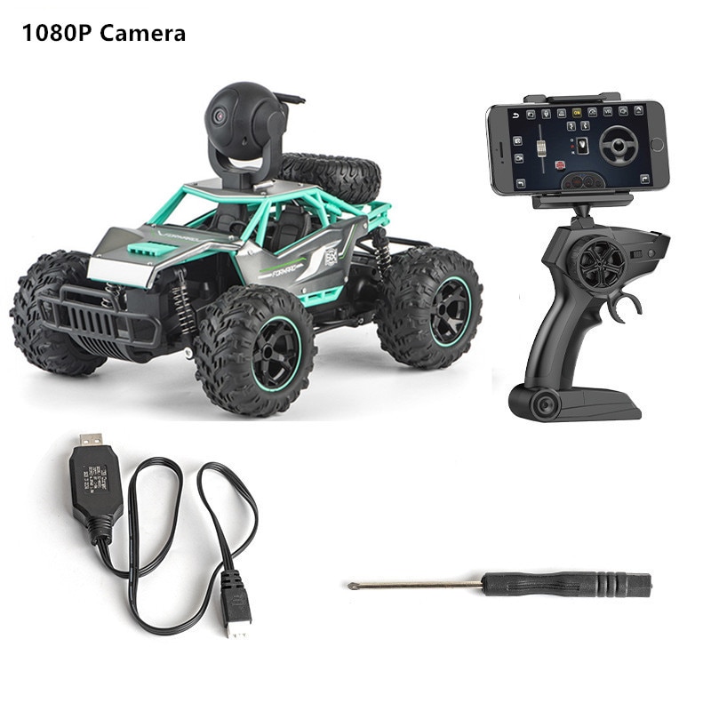 Camfly C039W-3 RC Car With 1080P WIFI FPV HD Camera 2.4G 4WD Off-Road High Speed Climbing Car Remote Control Toys For Gift