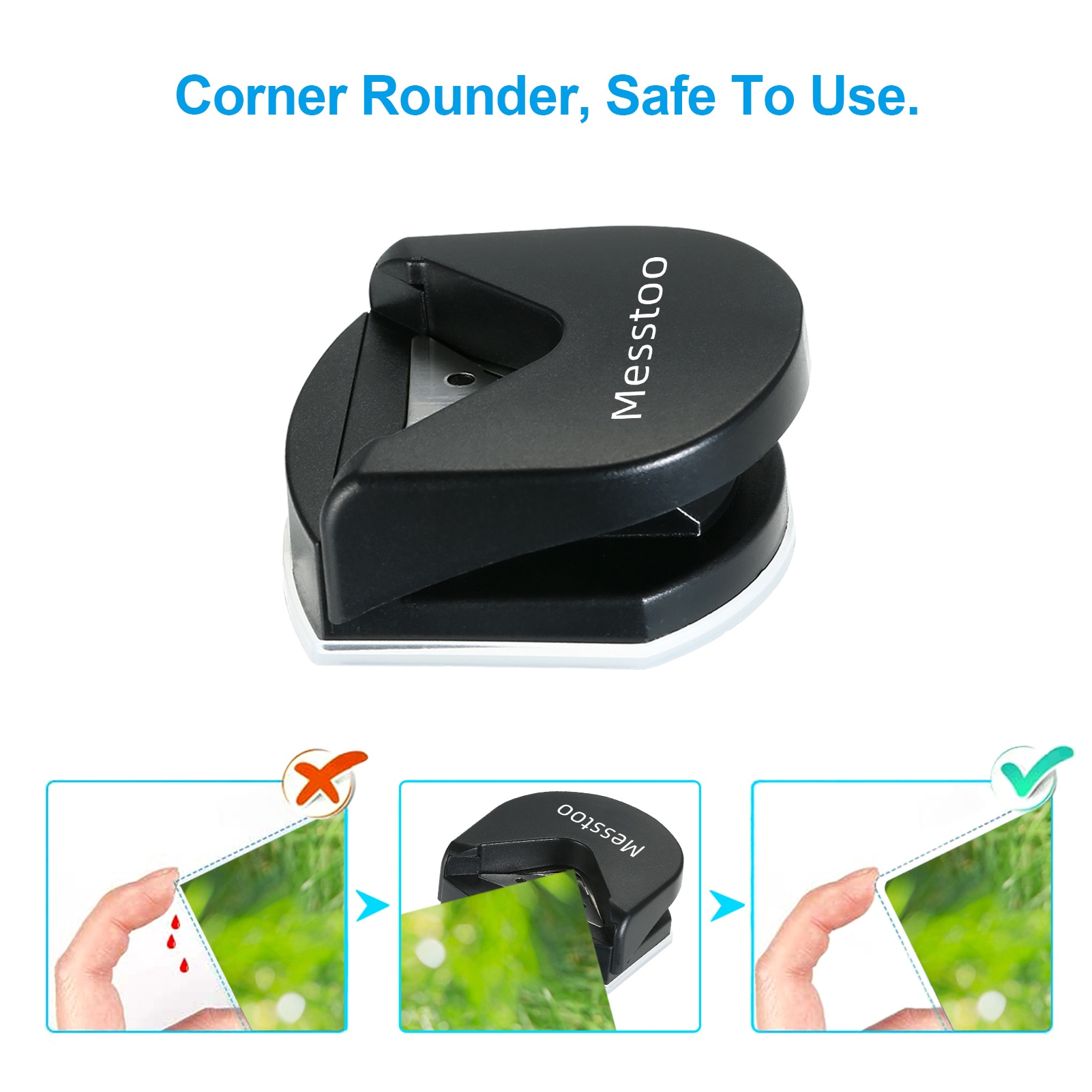 SL299 A4 Laminator Machine Set Hot and Cold Lamination 2 Roller System with 20 Laminating Pouches Paper Cutter Corner Rounder