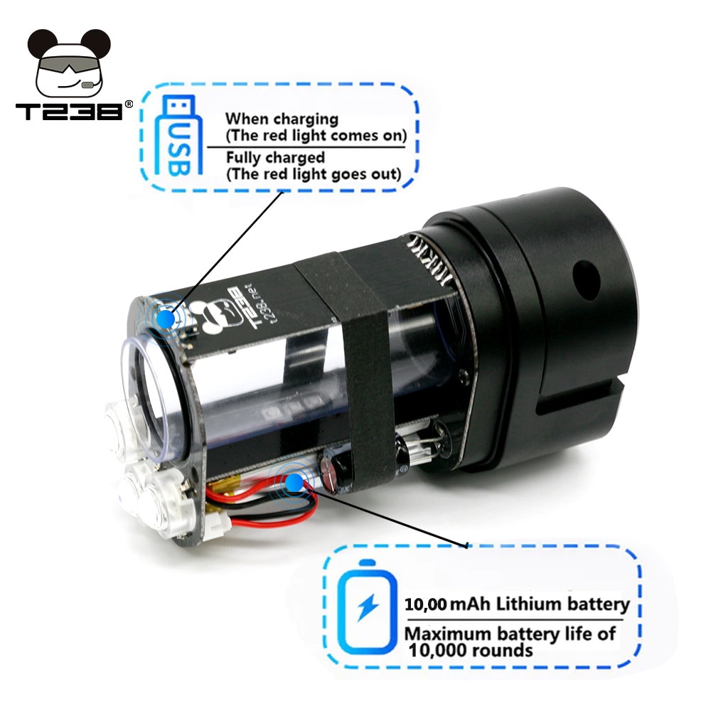 T238 RGB Tracer Unit Rainbow Burst
