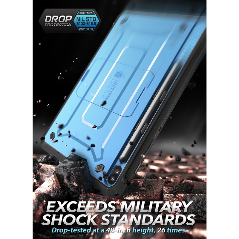 For Galaxy Tab S6 Case 10.5 inch (2019) SM-T860/T865/T867 SUPCASE UB Pro Full-Body Rugged Cover with Built-in Screen Protector