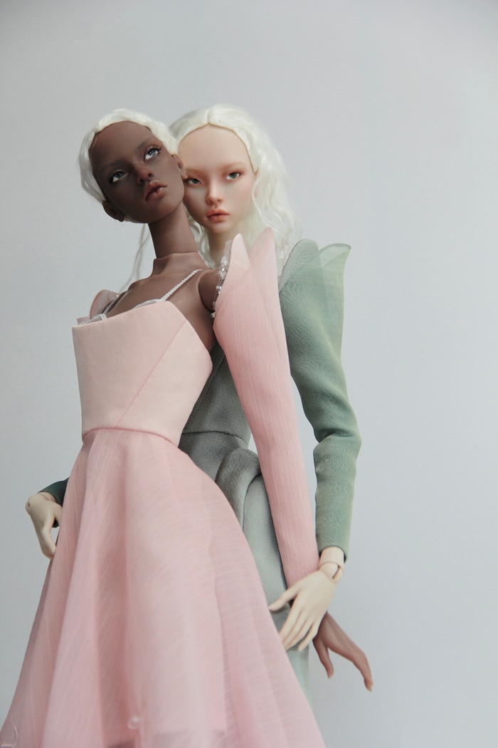 BJD 1/4 supermodel Ivy Sasha resin model figures toys movable neck HeHeBJD High Quality toys