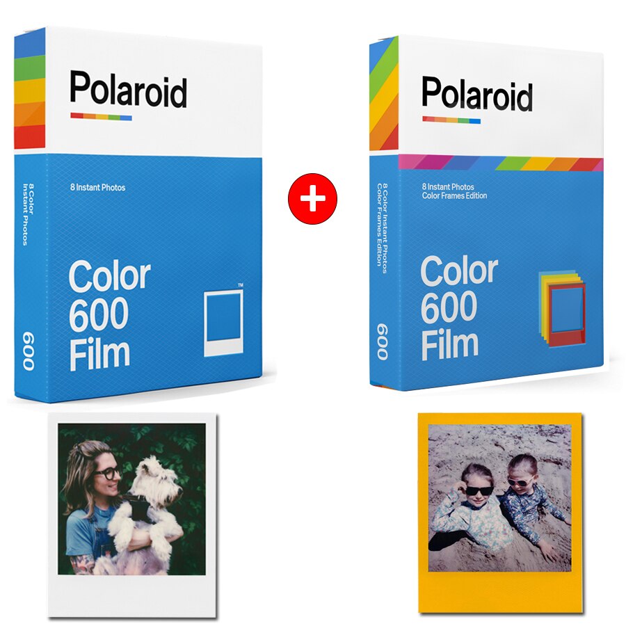 Polaroid Originals Instant 600 Color Film For Onestep2 Polaroid Now Onestep+ Instax Camera SLR680 636 637 640 650 660