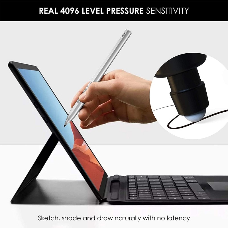Uogic Stylus Pen for Lenovo Xiaoxin Pad Pro(Only for P11 Pro, Not for P11 or P11 Plus), 4096 Pressure Sensitivity Palm Rejection