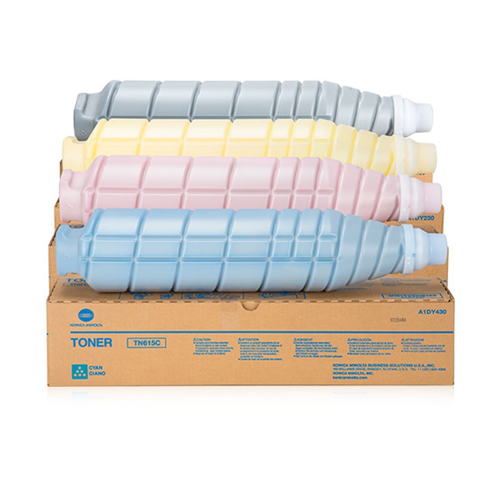 TN615 Toner Cartridge for Konica Minolta Bizhub Pro C 8000 6000 6500 6501 7000 C8000 C6000 C6500 C6501 C7000 TN-615 TN615C