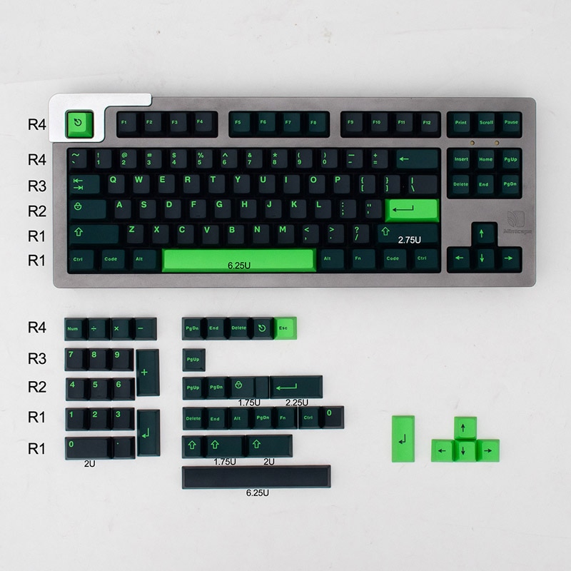 GMK WOB BOW 121 Keys Double Shot Keycap YMK keycap English Custom Personality Keycaps For Mechanical Keyboard 84/87/96/980/100