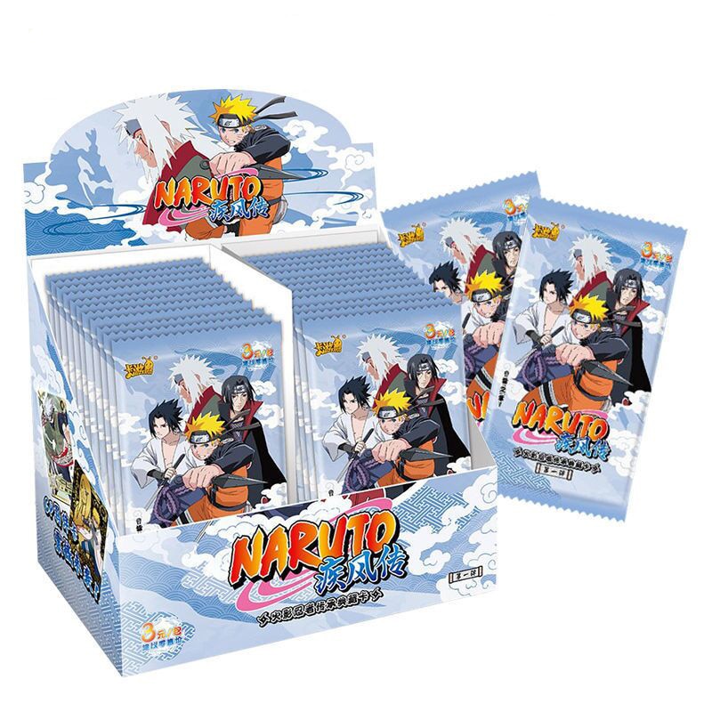 The New KAYOU Naruto Card The Chapter of Soldiers Naruto Bronzing Inheritance Collection BP Card Children's Gift Collection Card