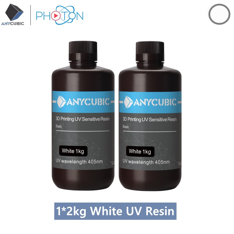 ANYCUBIC 405nm UV Resin For LCD High Precision Quick Curing Liquid Bottle 3D Printer Printing Material