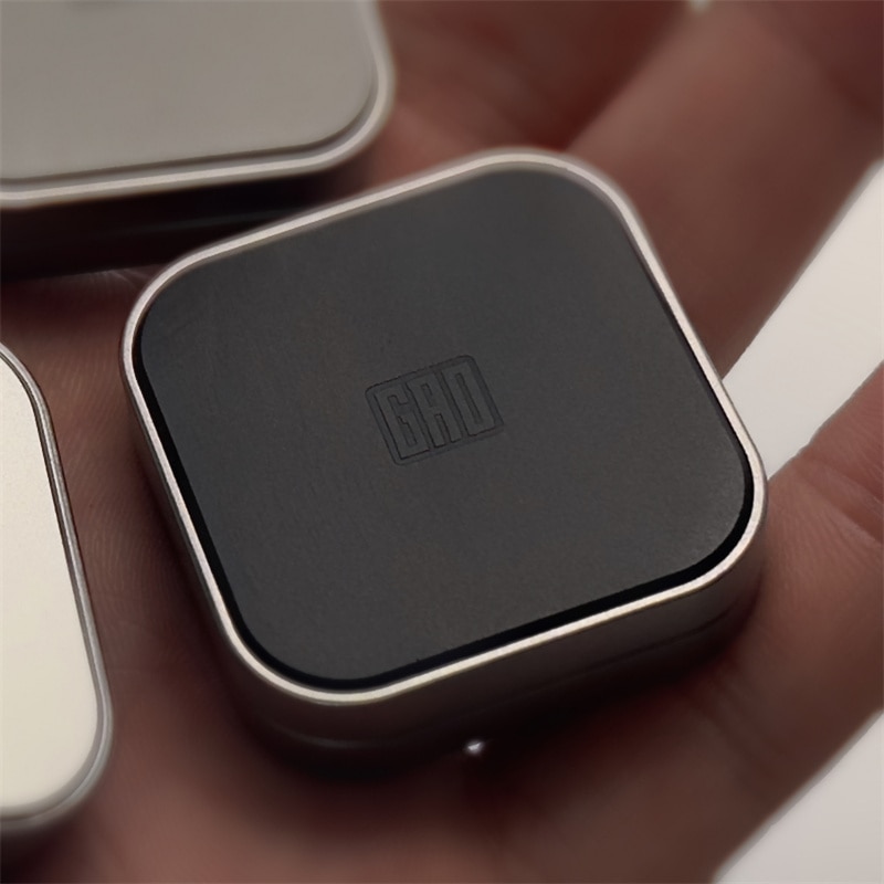 Gao Studio Square Blocks Magnetic Fidget Slider EDC Adult Metal Fidget Toys Autism ADHD Hand Spinner Anti-anxiety Stress  Relief