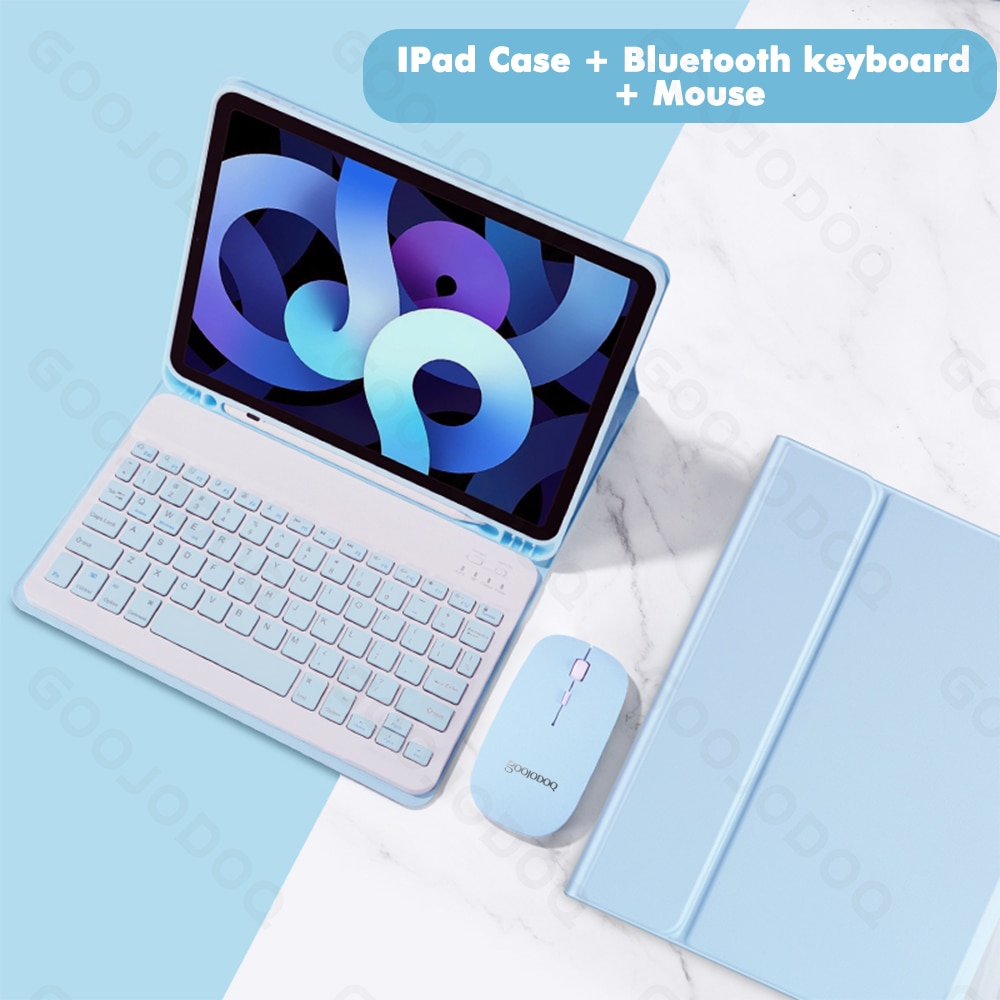 For iPad Air 4 5 9th 10th generation Case Magic Keyboard for iPad Pro 11 2022 iPad 10”2 Case Air 5 Air 2 funda 9 generacion Case