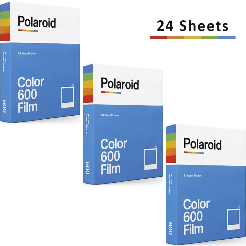 Polaroid Originals Instant 600 Color Film For Onestep2 Polaroid Now Onestep+ Instax Camera SLR680 636 637 640 650 660