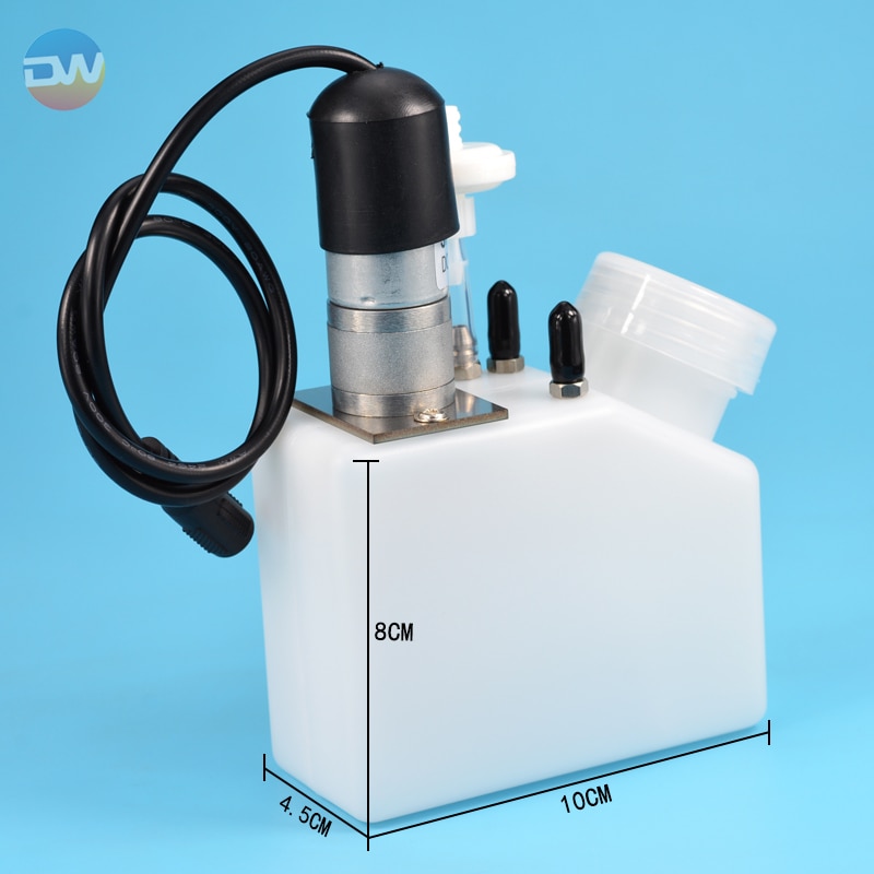 White Ink Ciss System Motor CMYK Color White Tank L1800 L805 Printer Modify Machine Tank with Stirrer DTF 250ml ink tank