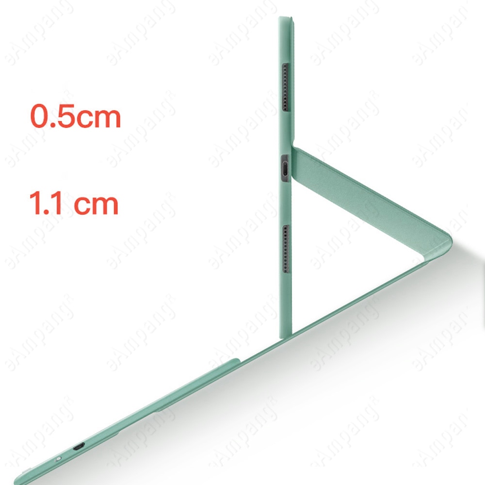 Case For Samsung Galaxy Tab S6 Lite 2022 Case with Keyboard P610 P615 P613 P619 Hebrew Russian Arabic Spanish Korean Keyboard