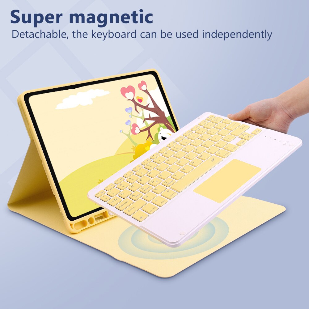For iPad Air 4 5 9th 10th generation Case Magic Keyboard for iPad Pro 11 2022 iPad 10”2 Case Air 5 Air 2 funda 9 generacion Case
