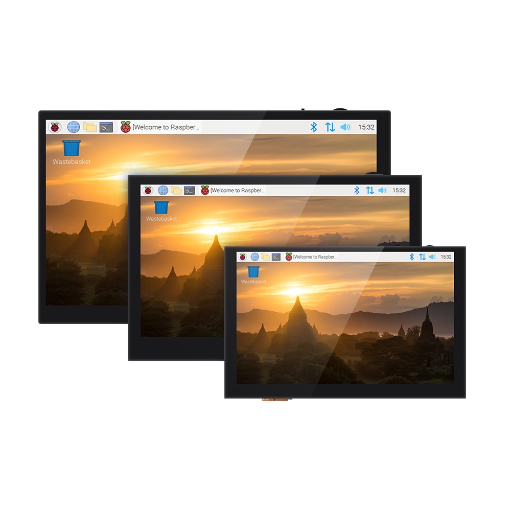 BIGTREETECH BTT PITFT50 V2.0 TFT43 TFT70 DSI Capacitive Touch Screen Raspberry Pi LCD Display 3D Printer Parts For Octopus Board