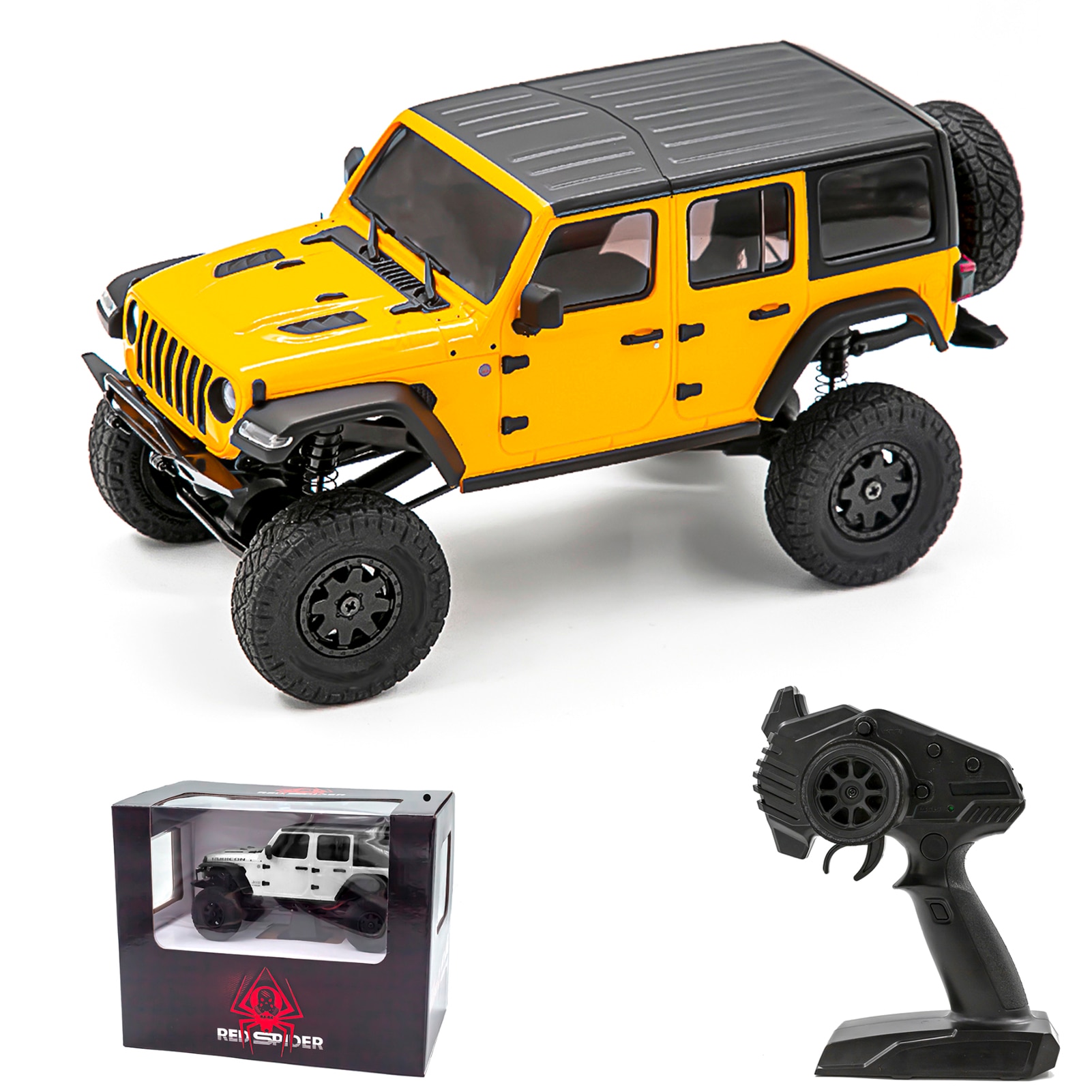 GoolRC RC Off-Road Car Wheelbase Crawler Truck Radio Remote Control Car Vehicle 1/24 2.4GHz 4WD Climbing Car RTR Toy for Boys