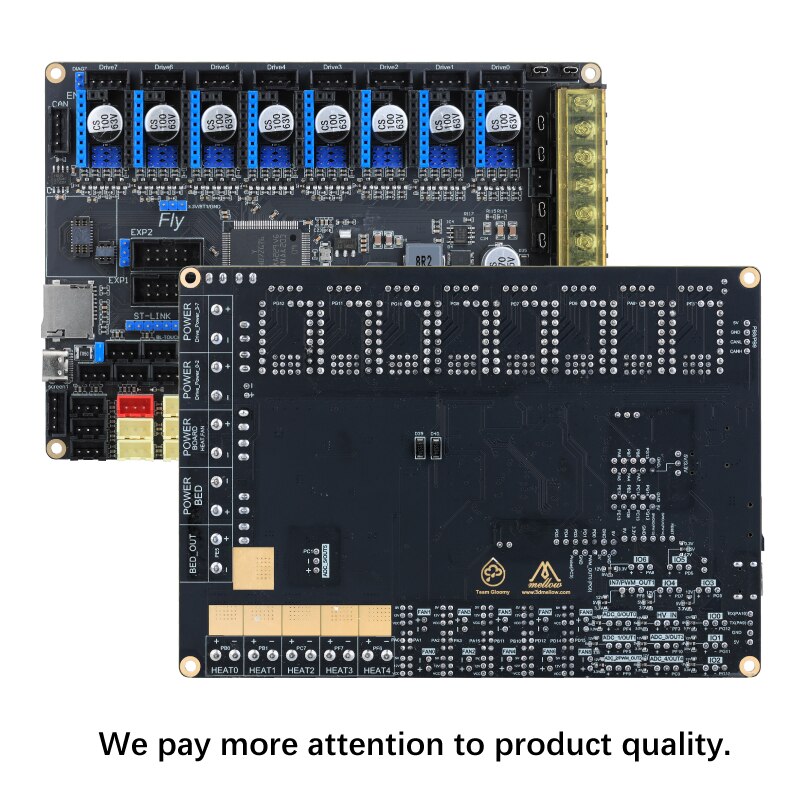 Mellow Super ♾️ V1.3 Board 3 HV Reprap 32Bit Wifi 2oz Pcb For TMC2209 Motherboard 3D Printer Compatible Marlin/Klipper